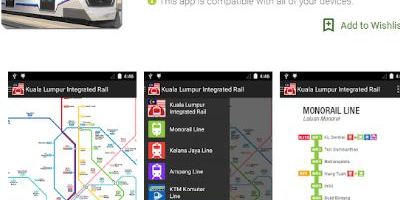在马来西亚旅游就不得不下载的一款吉隆坡地铁线路图app