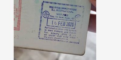 除了中国以外的护照持有者申请马来西亚落地签情况