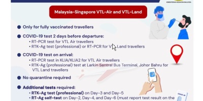 马来西亚新加坡疫苗过境通道，Malaysia-Singapore VTL lane