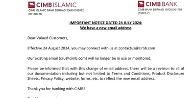 人在马来西亚要防止银行邮箱地址是否正确